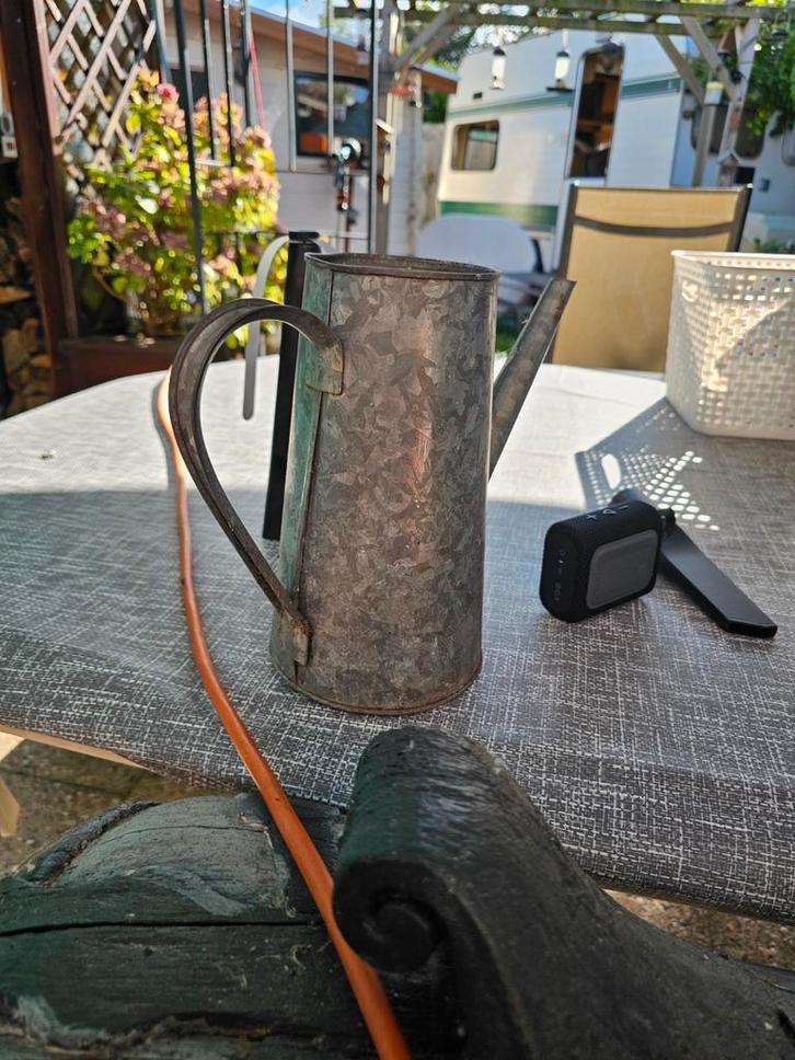 Vintage zinken Gieter, Antiek en Kunst, Antiek | Tin, Ophalen