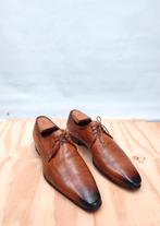 Santoni veterschoenen, Kleding | Heren, Schoenen, Bruin, Ophalen of Verzenden, Zo goed als nieuw, Santoni