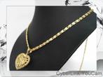 1656321k Ketting met Bolhart Hanger – Luxe Statement, Ophalen of Verzenden, Zo goed als nieuw, Goud, Goud