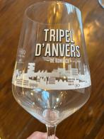 Bijzondere Bierglazen De Konink Trippel D’Anvers 2 stuks, Ophalen of Verzenden, Zo goed als nieuw, Bierglas