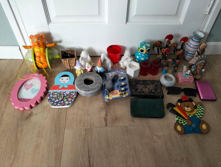 Partij rommelmarktspullen, 33 stuks, vandaag ophalen!, Diversen, Rommelmarktspullen, Ophalen