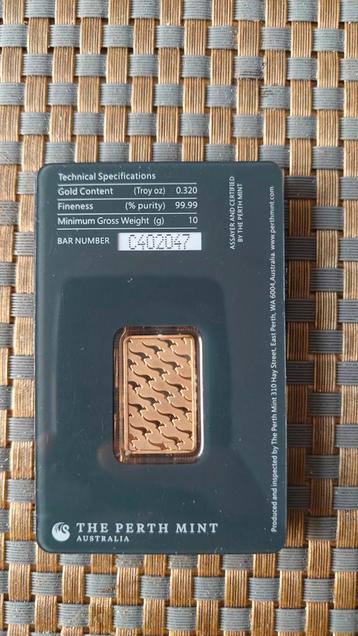 10 gram Perth Mint Gouden Baartje beschikbaar voor biedingen