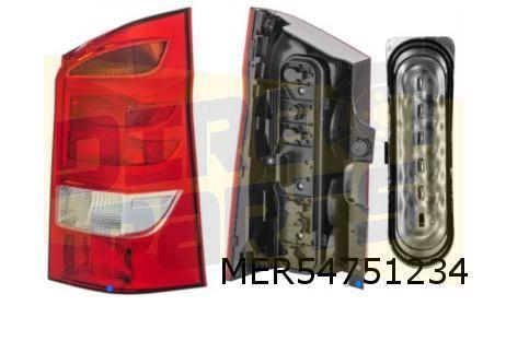 Mercedes-Benz Vito / V-klasse 12/14- (W447) Achterlicht Rech, Auto-onderdelen, Verlichting, Mercedes-Benz, Nieuw, Ophalen of Verzenden
