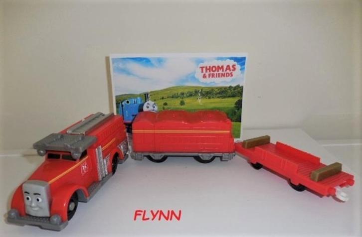 Trackmaster Thomas de Trein Flynn met Wagon, Kinderen en Baby's, Speelgoed | Thomas de Trein, Gebruikt, Ophalen of Verzenden
