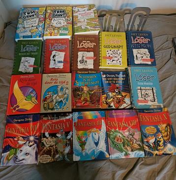 kinder/jeugd boeken,Fantasia,loser,Geronimo,TomGroot,Boomhut beschikbaar voor biedingen