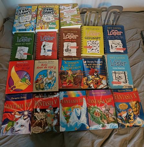kinder/jeugd boeken,Fantasia,loser,Geronimo,TomGroot,Boomhut, Boeken, Kinderboeken | Jeugd | 10 tot 12 jaar, Zo goed als nieuw