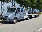 Iveco Daily 40 40C17 BE Trekker 10 TON + BE oplegger OJ-82-Z, Auto's, Euro 5, Gebruikt, Iveco, Bedrijf
