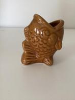 Vintage Aardewerk Visje Vis Cocktail Prikker Houder Prikkers, Huis en Inrichting, Ophalen, Zo goed als nieuw, Overige materialen