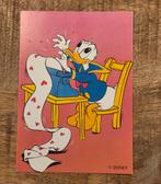 Donald Duck typt een liefdesbrief, Verzamelen, Ansichtkaarten | Themakaarten, Verzenden, 1940 tot 1960, Ongelopen, Kinderen