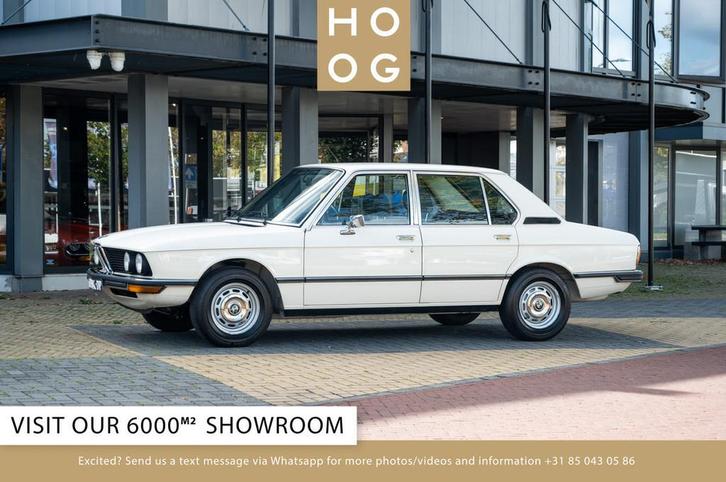 BMW 5 Serie 520 ( E12 ) (bj 1978), Auto's, Oldtimers, Bedrijf, Te koop, BMW, Benzine, Sedan, Handgeschakeld, Origineel Nederlands