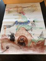 Ingrid & Dieter Schubert Org.  gesigneerd poster / tekening, Huis en Inrichting, Woonaccessoires | Schilderijen, Tekeningen en Foto's