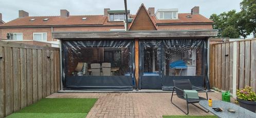 Afdekzeil overkapping (vraagprijs/bieden), Tuin en Terras, Overkappingen, Gebruikt, Veranda, Ophalen