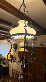 Olie lamp op 220, Huis en Inrichting, Lampen | Kroonluchters, Ophalen, Zo goed als nieuw