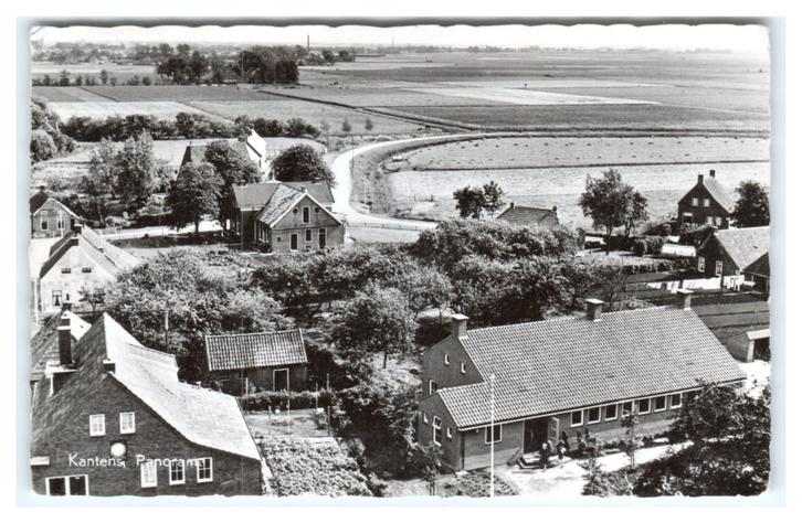 Kantens, Panorama, Verzamelen, Ansichtkaarten | Nederland, Ongelopen, Groningen, 1960 tot 1980, Verzenden
