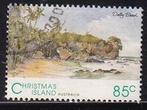 3781 - Christmas Island michel 384 gestempeld , Landschap, Verzenden, Gestempeld