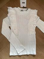 Wit shirtje WE maat 122/128 - Nieuw!, Kinderen en Baby's, Kinderkleding | Maat 116, Ophalen of Verzenden, Nieuw, Meisje, Shirt of Longsleeve