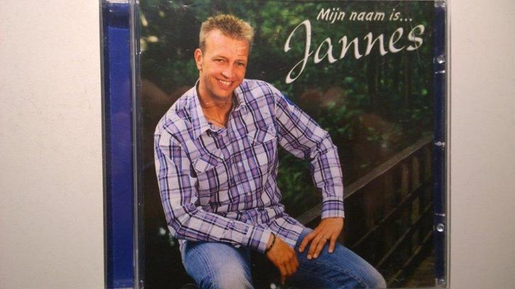 Jannes - Mijn Naam Is, Cd's en Dvd's, Cd's | Nederlandstalig, Zo goed als nieuw, Levenslied of Smartlap, Ophalen of Verzenden