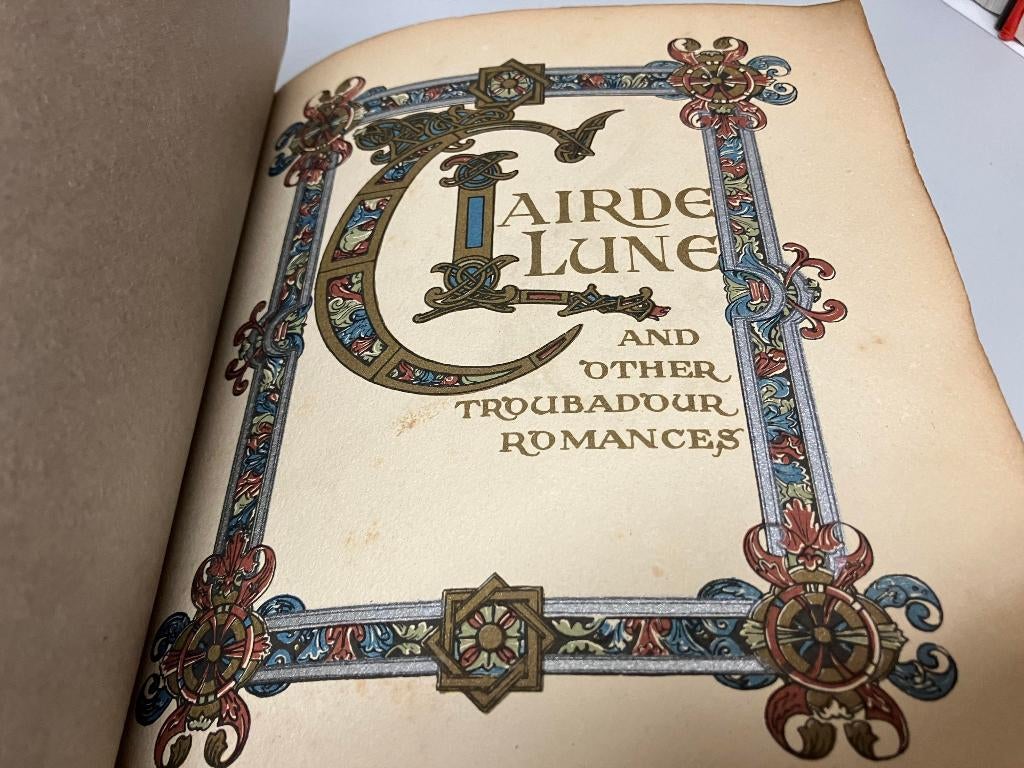 Clair de Lune and other Troubadour romances 1913, Antiek en Kunst, Ophalen of Verzenden