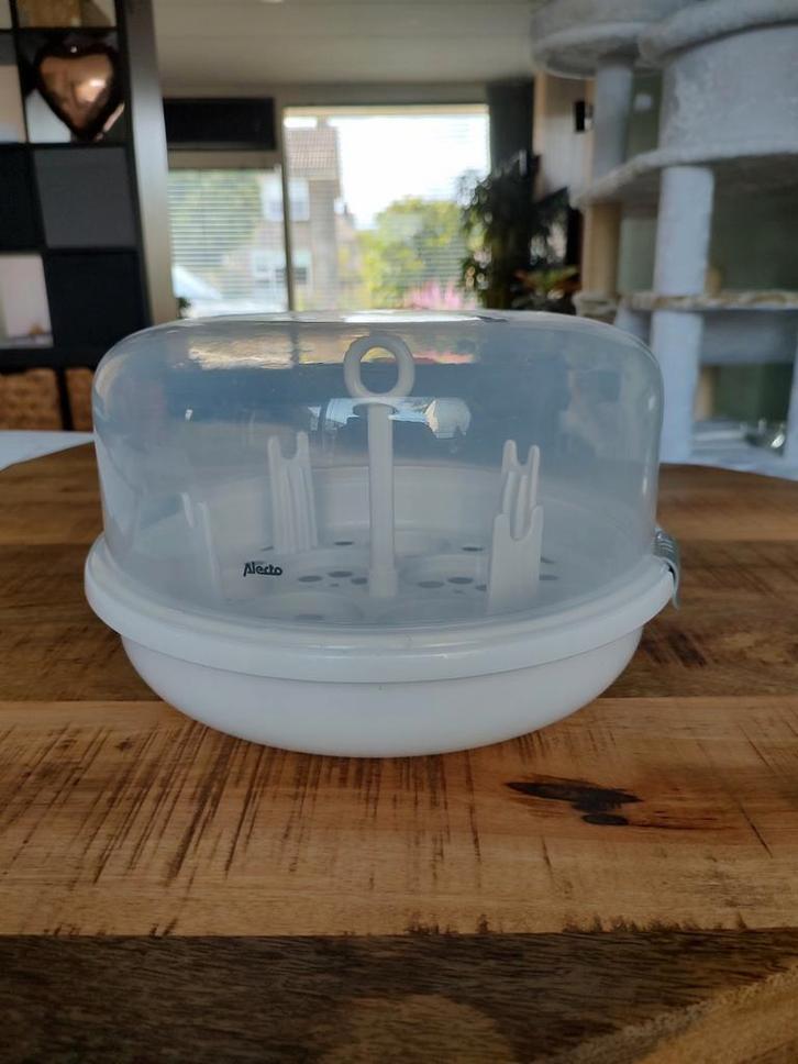Alecto flessen sterilisator, Kinderen en Baby's, Babyvoeding en Toebehoren, Zo goed als nieuw, Sterilisator, Ophalen of Verzenden