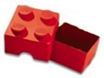 (#pep), Lego item 2722c01, Lunch Box, 2x2 blokje, rood., Complete set, Gebruikt, Ophalen of Verzenden, Lego
