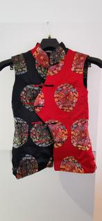 Traditionele Chinese blouse maat 34, Kleding | Dames, Tops, Maat 34 (XS) of kleiner, Ophalen of Verzenden, Zo goed als nieuw, Rood