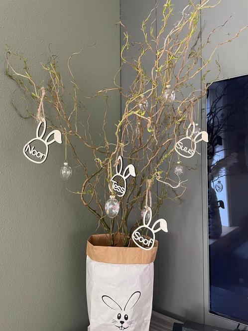 Paashanger met Naam, Kinderen en Baby's, Kinderkamer | Inrichting en Decoratie, Nieuw, Wanddecoratie, Ophalen of Verzenden