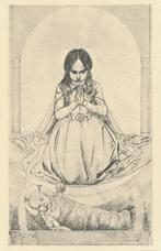 13 Prachtige devotie kaarten van Jan Toorop, Verzamelen, Religie, Ophalen of Verzenden, Zo goed als nieuw, Kaart of Prent, Christendom | Katholiek