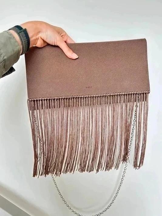 Beautiful Nali bag, Sieraden, Tassen en Uiterlijk, Tassen | Damestassen, Zo goed als nieuw, Avondtasje, Bruin, Ophalen of Verzenden