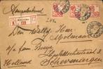 Nederlands Indië - Frankering - Scheveningen - 1916, Ophalen of Verzenden, Envelop