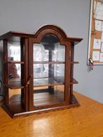 Wand vitrine kastje met verlichting, Huis en Inrichting, Kasten | Vitrinekasten, Zo goed als nieuw, Minder dan 100 cm, 25 tot 50 cm