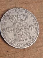 Zilveren Rijksdaalder Willem III 1851, Koning Willem III, Verzenden, Zilver, Losse munt