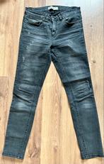 Miss Miss Grijze Stretch Jeans L - Stoer & Uniek!, Kleding | Dames, Spijkerbroeken en Jeans, Miss miss, Overige jeansmaten, Ophalen of Verzenden