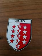 5465 Sticker Embleem Wallis Switzerland, Ophalen of Verzenden