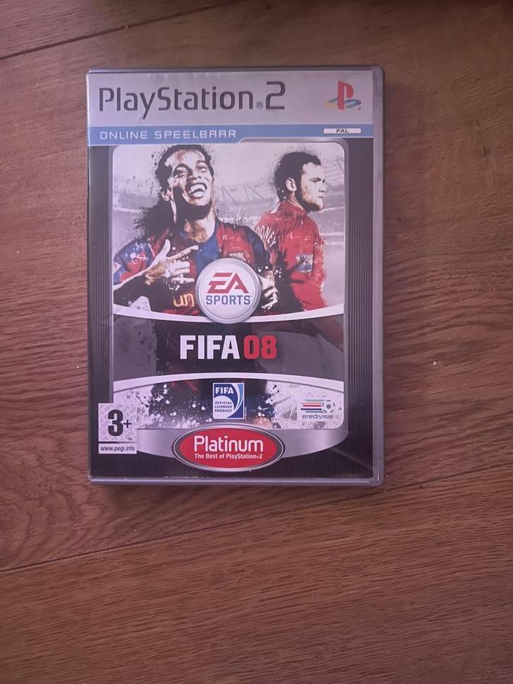 FIFA 08 - PS2 - Voetbalgame Klassieker!, Spelcomputers en Games, Games | Sony PlayStation 2, Gebruikt, Sport, 2 spelers, Vanaf 3 jaar