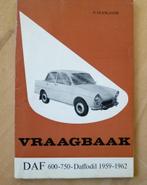 Vraagbaak DAFFODIL  '59 - '62, Auto diversen, Handleidingen en Instructieboekjes, Verzenden