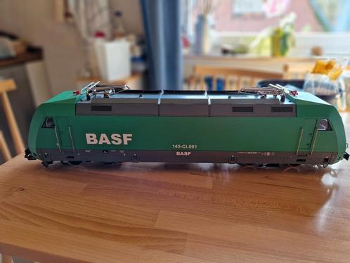 LGB 20310 BR 101 omgebouwd naar BASF BR145, Hobby en Vrije tijd, Modeltreinen | Overige schalen, Gebruikt, Locomotief, LGB, Ophalen of Verzenden