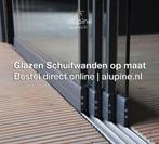 Glazen Schuifwand op maat | Bestel direct online!, Tuin en Terras, Overkappingen, Serre, Verzenden, Alupine B.V., Nieuw