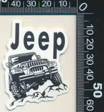 Sticker: Jeep (5), Verzenden, Zo goed als nieuw, Auto of Motor