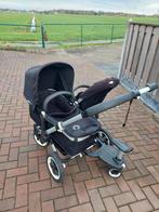 Bugaboo Donkey Duo - Duowagen, Kinderen en Baby's, Kinderwagens en Combinaties, Gebruikt, Bugaboo, Verstelbare duwstang, Ophalen