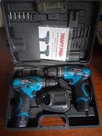 2x Accu Boormachine + Accu's, Lader & Bitjes, Ophalen of Verzenden