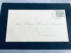 rouwkaart uit 1939 met postzegel, Ophalen of Verzenden, Rouwkaart