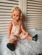 Antieke pop, snoezig brocante meisje, Verzamelen, Poppen, Ophalen, Gebruikt, Pop