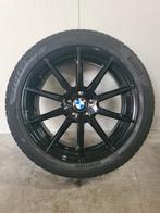 20' BMW X5 F15 X6 F16 Breedset Velgen met winterbanden Zwart, Ophalen, Gebruikt, 275 mm, Banden en Velgen