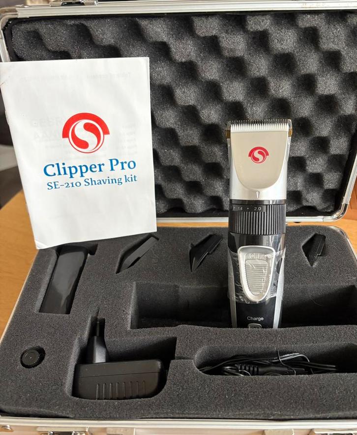 Clipper pro SE-210 schaving kit, Dieren en Toebehoren, Paarden en Pony's | Verzorgingsproducten, Zo goed als nieuw, Ophalen
