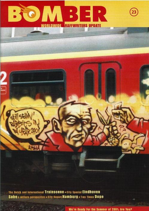 Bomber graffiti magazine issue 23 Nieuw, Boeken, Kunst en Cultuur | Fotografie en Design, Nieuw, Fotografen, Verzenden