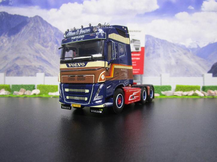 Wsi 01-4053 Allan & Jesper , Volvo FH5 Globetrotter 6x2, Hobby en Vrije tijd, Modelauto's | 1:50, Nieuw, Bus of Vrachtwagen, Wsi