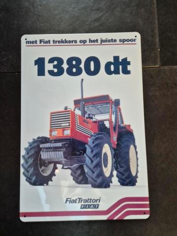Fiat 13i0 dt reclamebord beschikbaar voor biedingen
