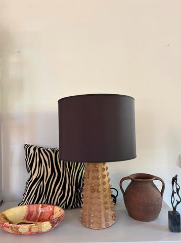COMING SOON Madam Stoltz preloved terracotta tafellamp beschikbaar voor biedingen