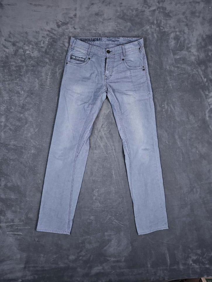 PME Legend Commander Broek W31 L34 Grijs Pall Mall, Kleding | Heren, Spijkerbroeken en Jeans, Zo goed als nieuw, W32 (confectie 46) of kleiner