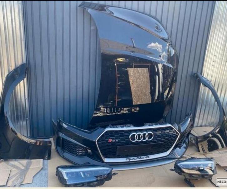Complete Audi RS5 B9 Voorkant Set, Auto-onderdelen, Carrosserie en Plaatwerk, Bumper, Audi, Voor, Links, Rechts, Gebruikt, Ophalen